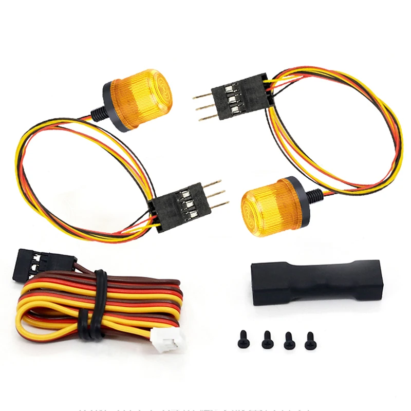 

RC Hydraulic Model Engineering Lighting Kit JDM-183 Hydraulic Excavator Truck Bulldozer Model Warning Light Accessories