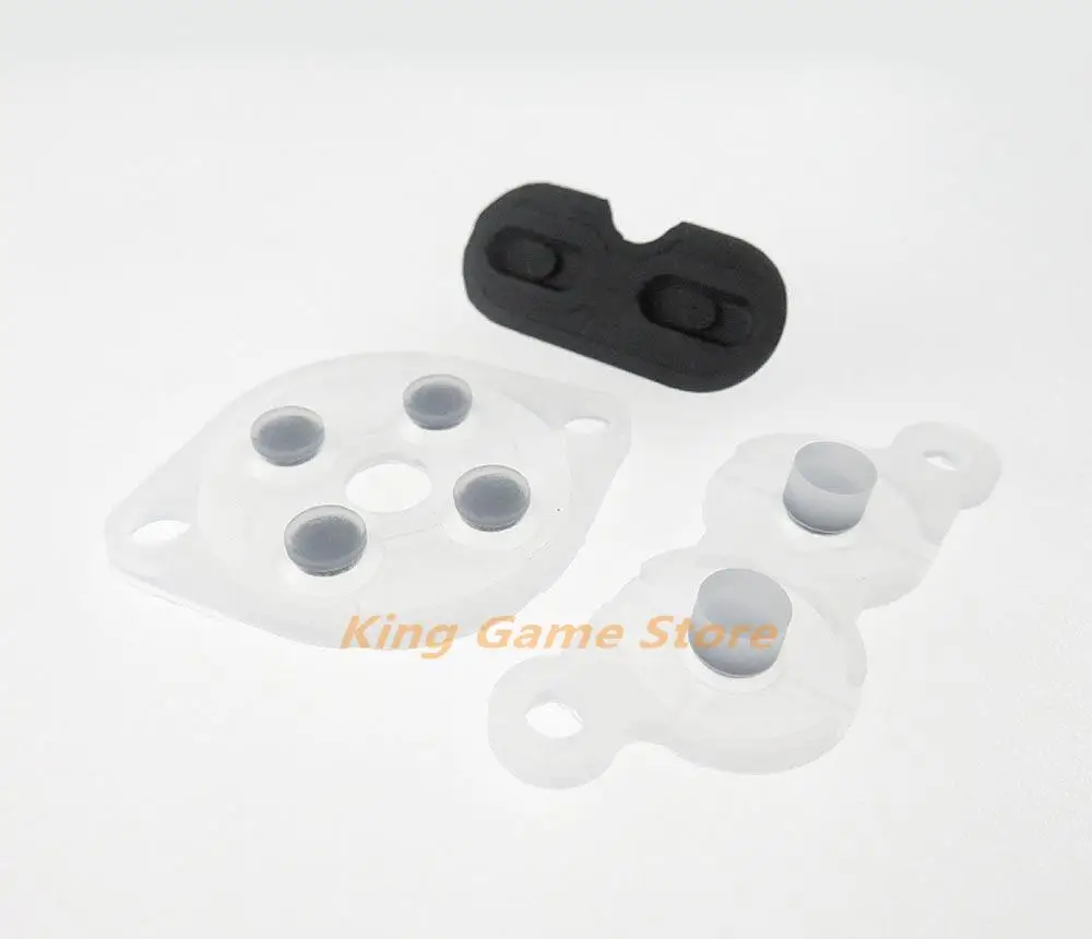 100 juegos para Nintendo NES US/EU JP versión almohadillas de goma adhesivas conductoras reemplazo para NES Joy Pad botón de goma de silicona