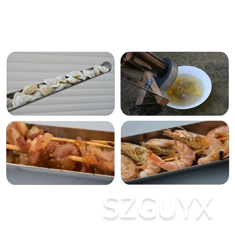 Set barbekyu, kompor surya portabel Ultra ringan untuk piknik luar ruangan, panggangan ringan tipe baru, tabung vakum, Oven, Barbekyu