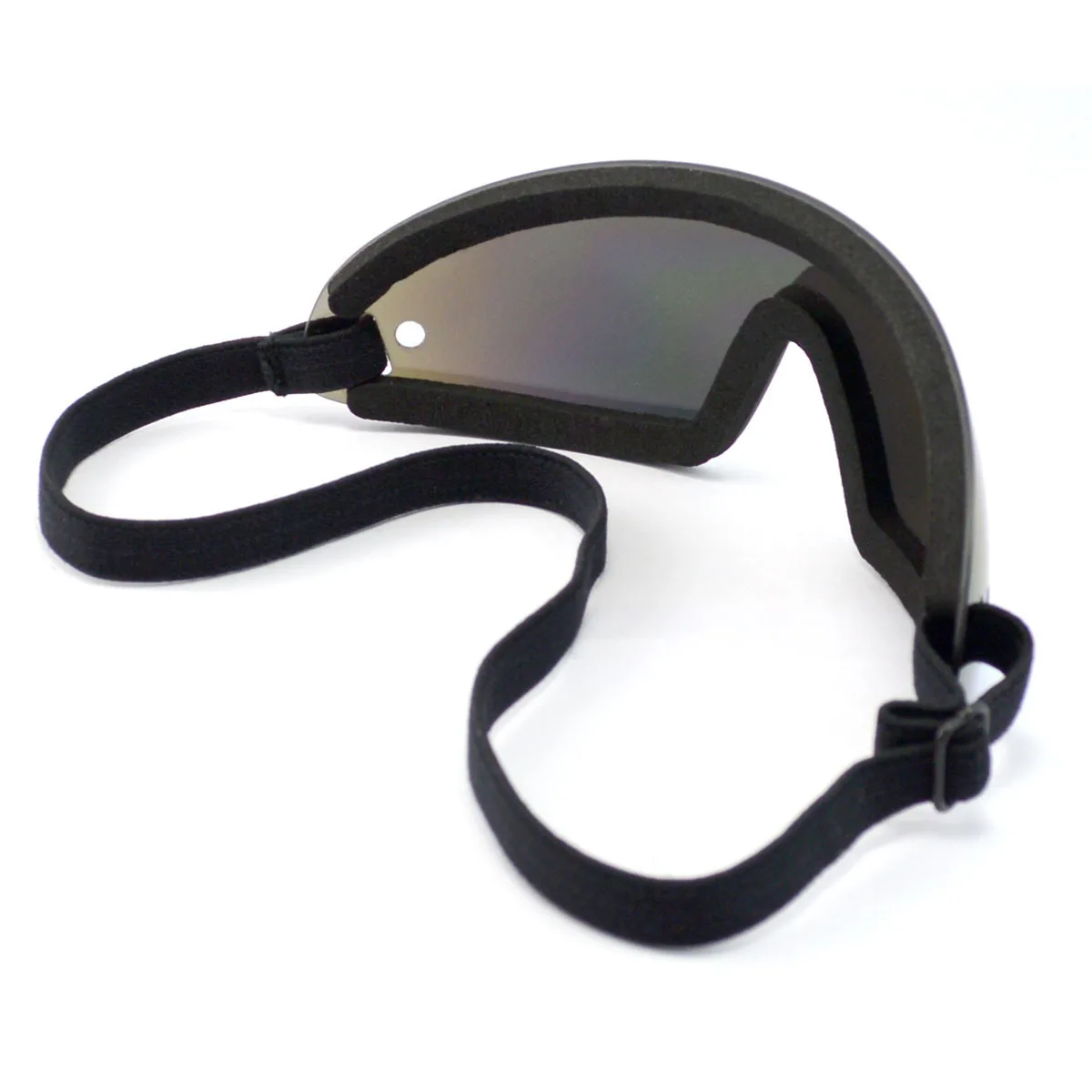 Processing windproof foam sports glasses with blue color reflective film