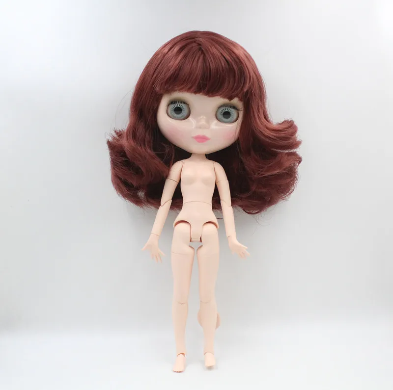 

Free Shipping Top discount 4 COLORS BIG EYES DIY Nude Blyth Doll item NO.649J Doll limited gift special price cheap offer toy