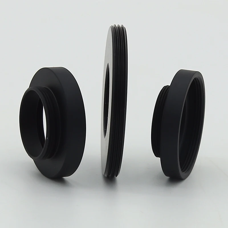 Imagem -04 - Microscópio Objective Lens cs Rms Rosca para M25 M26 M27 M32 Micro Fotografia Interface Adaptador Anel