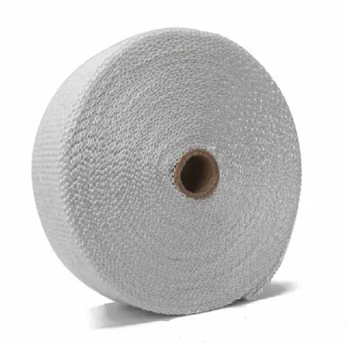 5M/10M/15M Roll Fiberglass Heat Shield Motorcycle Exhaust Thermal Tape Header Pipe Heat Wrap Tape with Stainless Ties A - Image 4