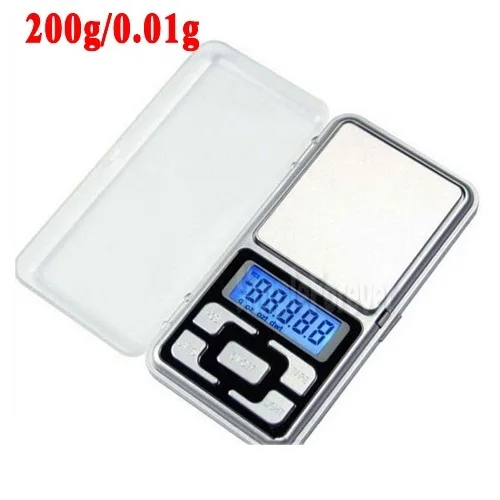 

Hot Sale 200g x 0.01g Mini Electronic Digital Jewelry Scale Balance Pocket Gram LCD Display Free DHL FEDEX 50pcs/lot