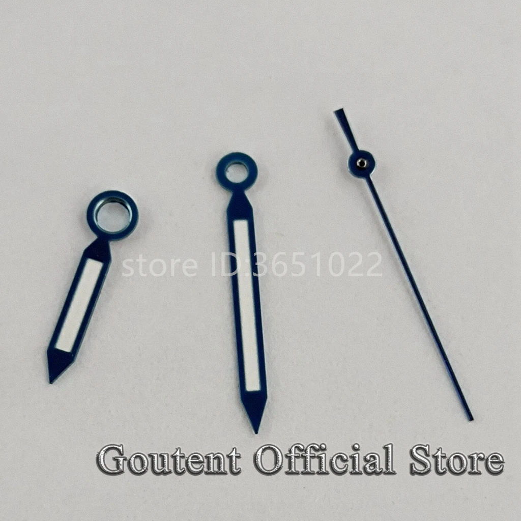 Goutent 4 Types Watch Hands Silver/Rose Gold/Blue Hands Fit ETA 2836 2824 DG2813,3804/Miyota 8215,8205,821A NH35 NH36 Movement