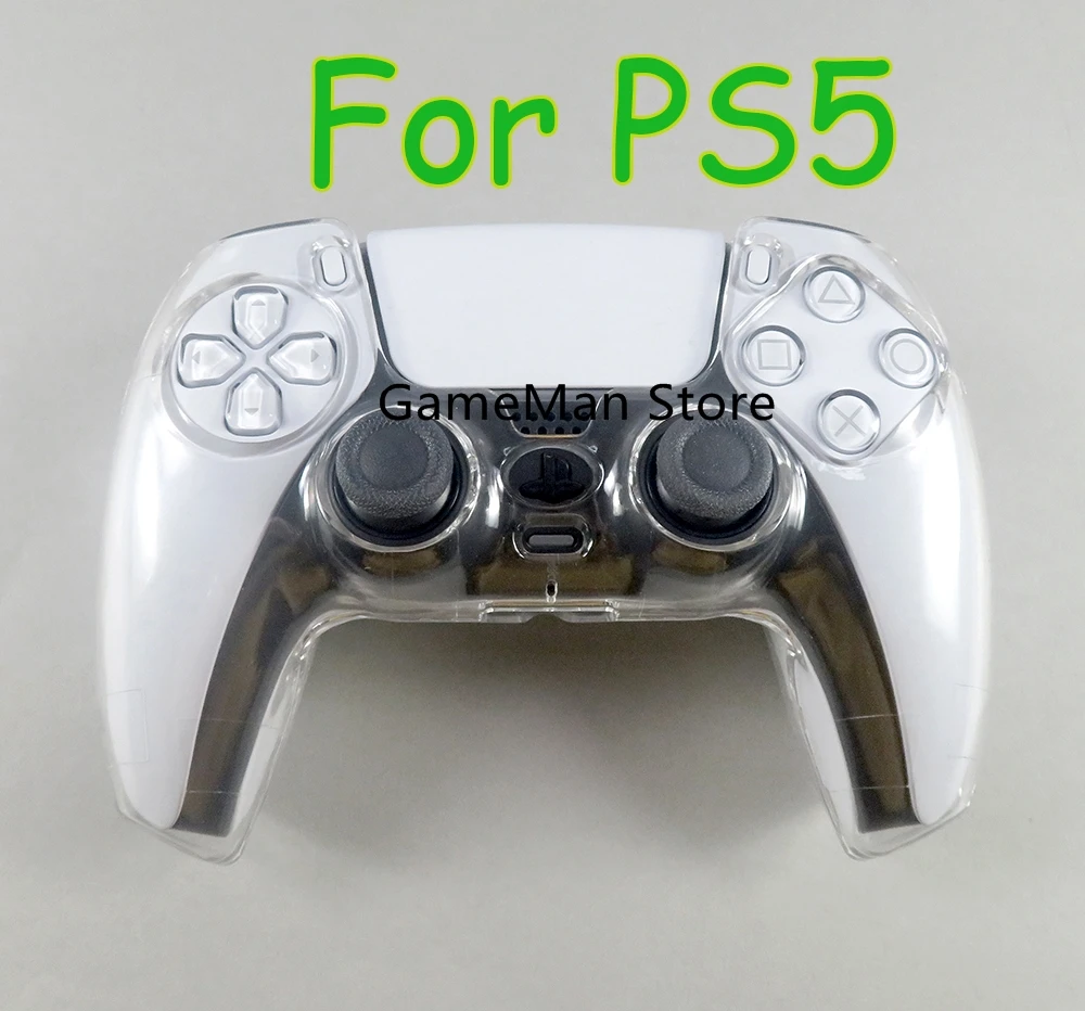 20pcs Protective crystal case For SONY Playstation 5 Crystal Shell Case Cover For PS5 Gamepad For PS5 Controller Case