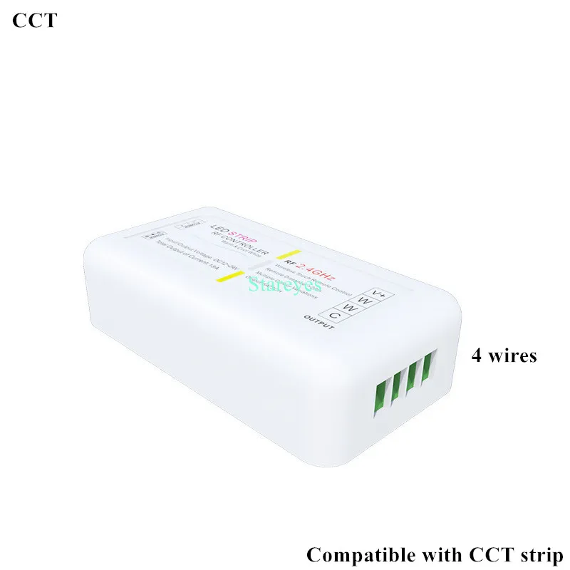 2.4G RF Remote Controller Touch Screen Remote Control Single color dimmer CCT RGB RGBW RGBCCT LED strip Wireless receiver