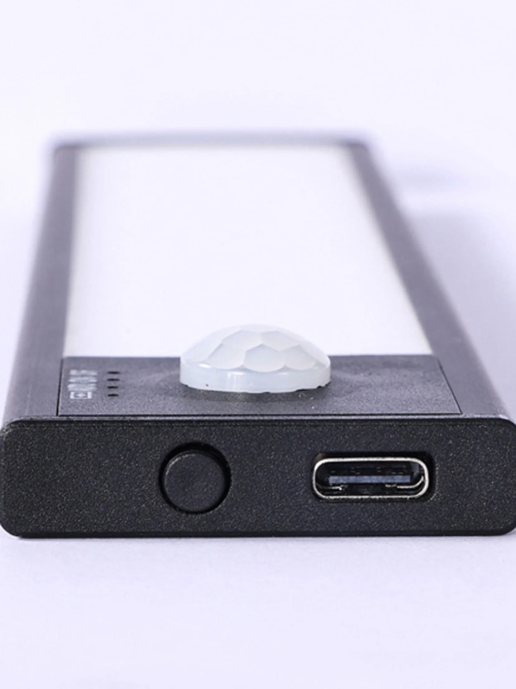 Ultra-thin LED Cabinet Light, Wireless Charging Kitchen Wall Lamp with Sensor