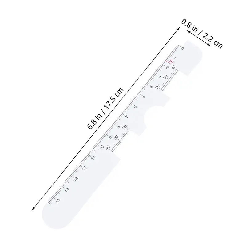 Ruler Distance Pd Pupil AunEye The AunAunMoisture Chamber Glasses For Dry Eyess Pupillary Optical Measuring Eye Measurement