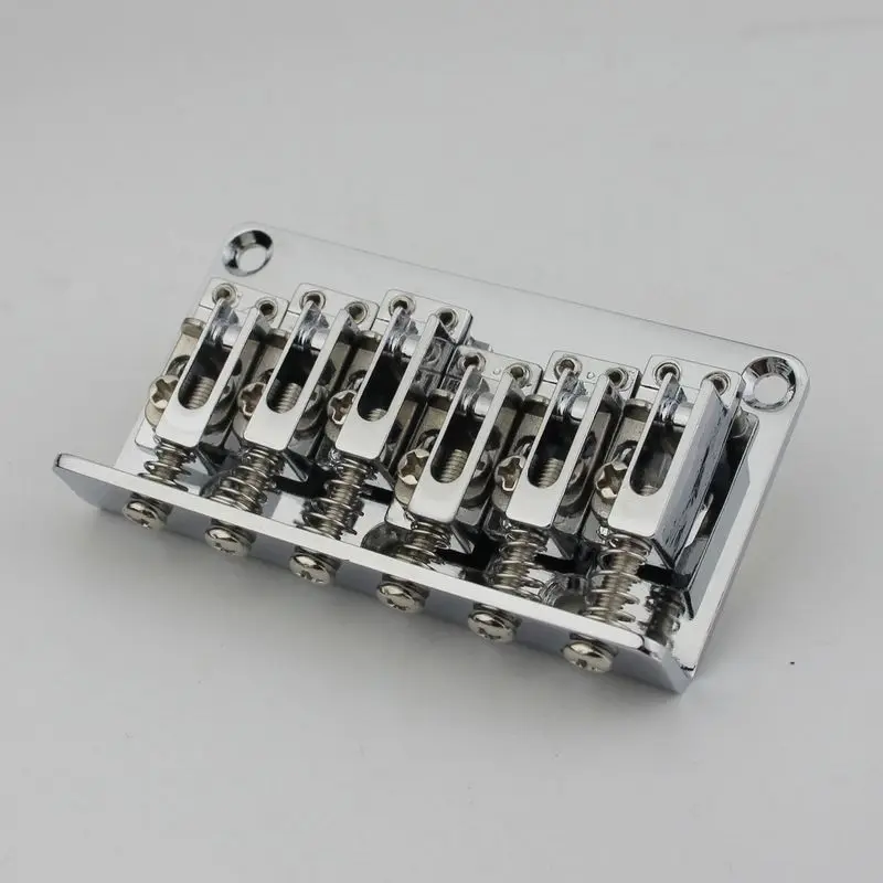 12-String Strato Type Bridge Chrome Electric Guitar Hardtail Bridge