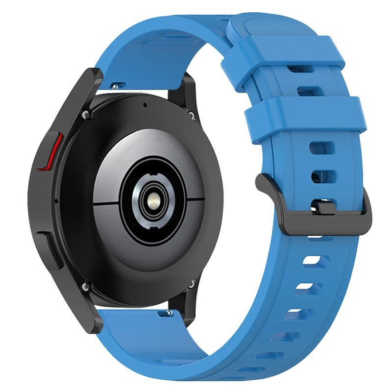 Samsung-갤럭시 워치 4 용 새로운 시계 스트랩, 40 44mm, 갤럭시 워치 4 클래식 42mm 46mm, 스포츠 손목 밴드