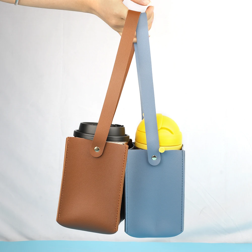 Fashion Tote Bag Multi-purpose Home Travel Portable Square Accompanying Milk Tea Cup Set Coffee Cup Shoulder Messenger Bags