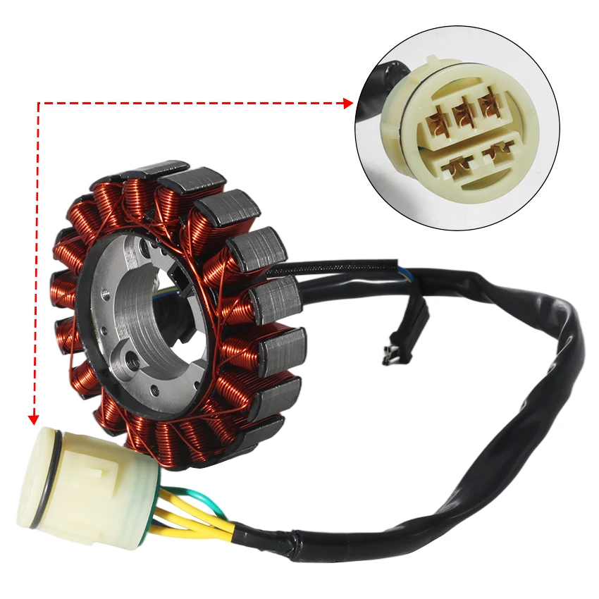 

Motorcycle Generator Stator Coil Comp For Honda TRX350 TRX350TM TRX350FM TRX350TE TRX350FE FourTrax 31120-HN5-671 31120-HN5-672