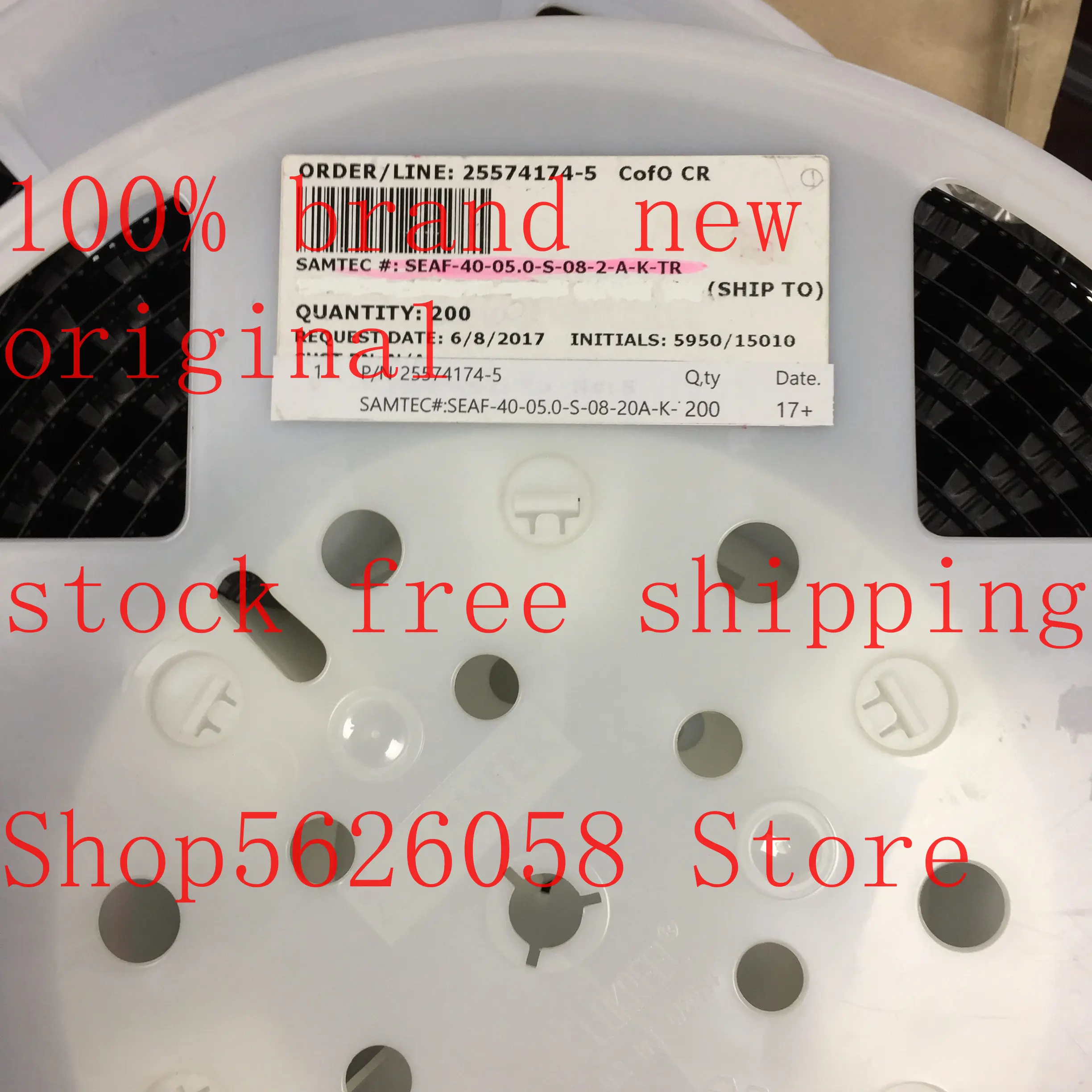 1PCS/LOT SEAF-40-05.0-S-08-2-A-K-TR SMD 100% new original