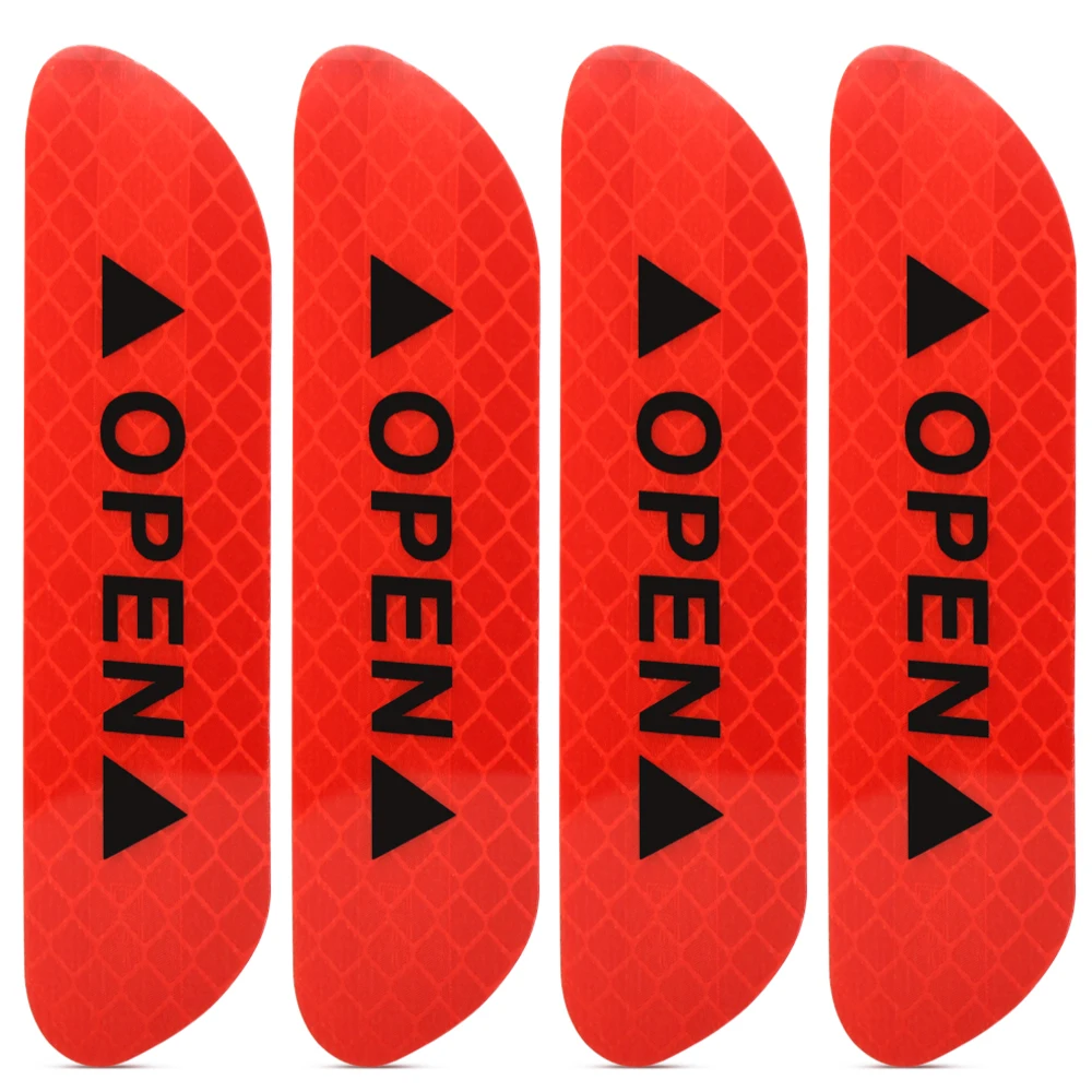 ملصقات عاكسة للسلامة تفتح باب السيارة لـ lada vesta granta niva xray kalina لـ GAZ Gazelle renault arkana