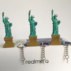뉴욕 동상 de la liberte 자유의 여신상 세계 그림 모델 장난감 가방 열쇠 고리