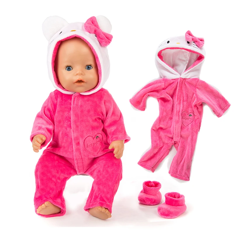 Fashion Outfit Suit Wear For 43cm/17inch Baby Reborn Doll Clothing and Accessories