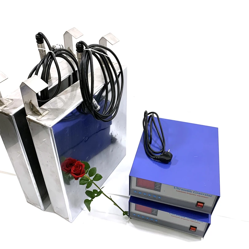 20KHZ-40KHZ 1800W Factory Product Ultrasonic Immersible Vibration Transducer Box for Auto Parts Cleaning