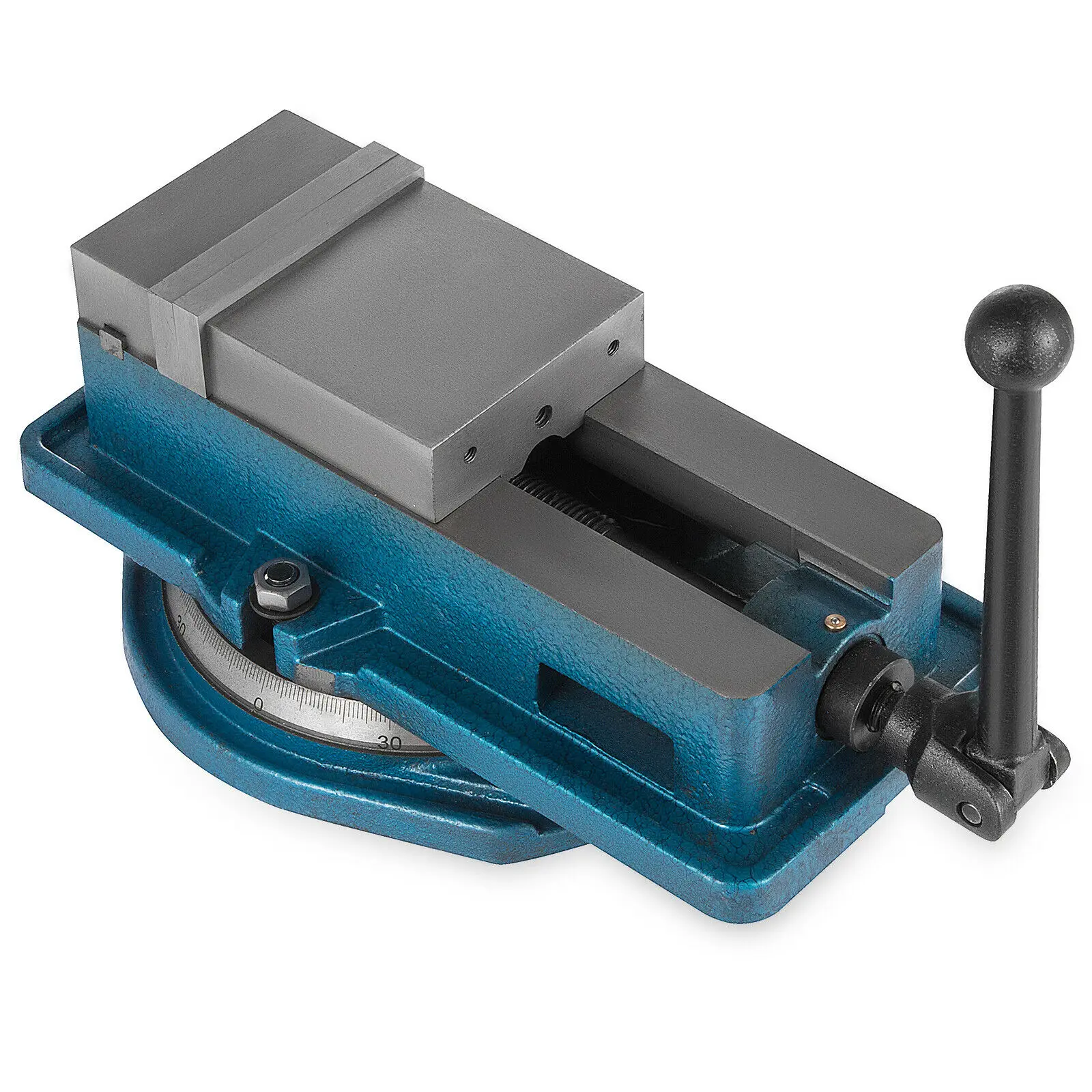 Milling Vise 4 Inch,Bench Clamp Vise High Precision Clamping,Mill Vise Ductile Iron Material with 360 Degree Swiveling Base