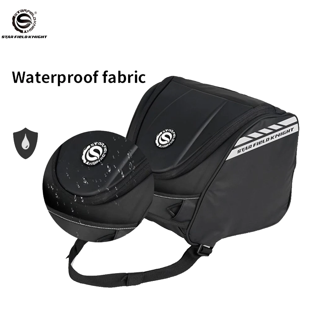 Star Field Knight Motorcycle Fuel Tank Bag Curved Beam Bag Riding Travel Bag for vespa gts300 C400GT sprint LX xmax 300 400 nmax