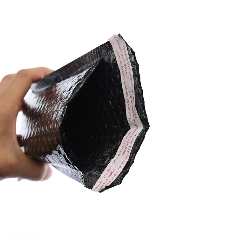 15x20cm Black Bubble Envelope Bag Foam Bag Clothing Packaging Book Packaging Shockproof and Waterproof Composite Courier Bag