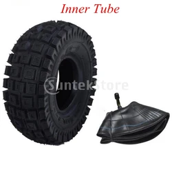 4.10/3.50-4 inch ATV Tire Inner Tube & Metal Bent Valve Stem For 47/49CC Motorcycle Scootor Mini Quad Dirt Pit Bike ATV Etc