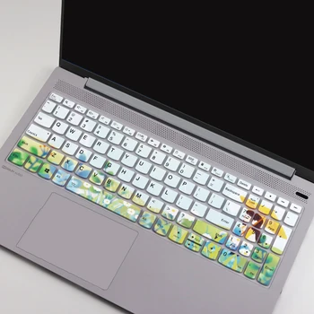 Lenovo IdeaPad 5 15.6 인치 노트북용, IdeaPad 3 Gen 6 15ALC6 15ADA6 15ITL6 요가 슬림 7 15 노트북 키보드 커버, 보호 필름 스킨