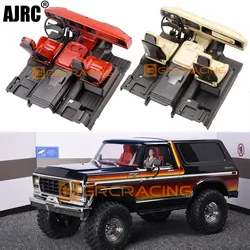 Dla 1/10 RC samochód TRAXXAS TRX-4 wnętrze BRONCO TRX4 symulacja siedzenia kontrola centralna modyfikacja część G161R