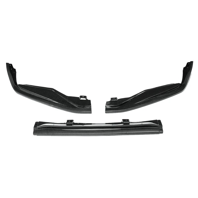 For Lexus GS350 GS450 F Sport 4DR  2013-2015 Car Front Bumper Splitter Lip Body Kit Spoiler Diffuser Protector Cover Guard 3PCS