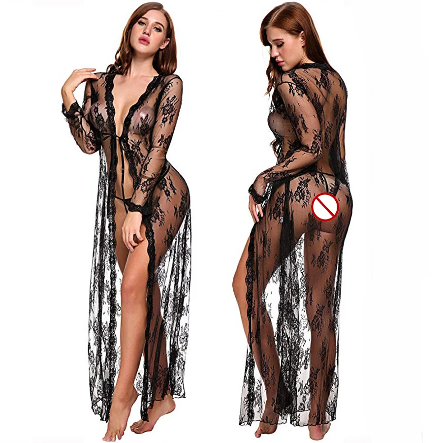 

Sexy Nightgowns for Women See Through Dress Lingerie Swim Cover Up Maxi Dress See through Lingerie Sleeping Dress