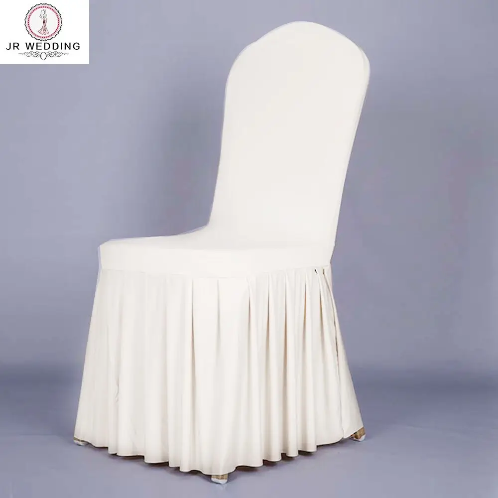 100 pcs Spandex Chair Cover Skirt Chair Cover