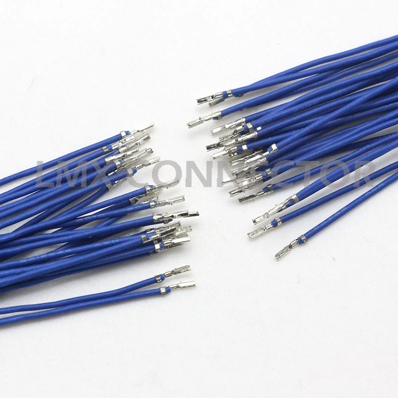 10 PCS JST GH Series 1.25mm Cable Wire Connector 2P 3P 4P 5P 6P 7P 8P GH1.25 with Lock 150MM 28AWG Single End Replace JSTA1257