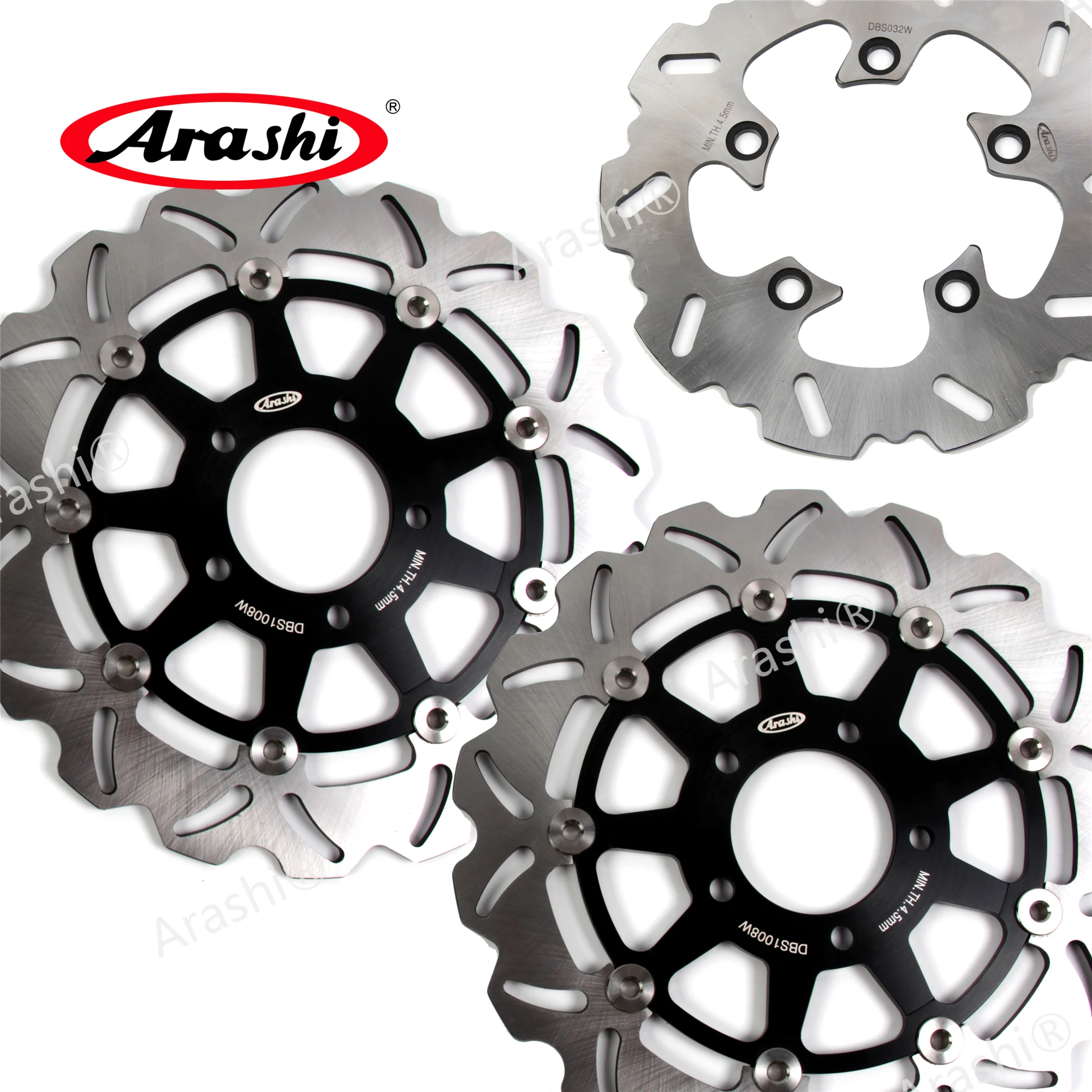 

Arashi GSXR600 GSXR750 CNC Front Rear Brake Rotors Disc For SUZUKI GSX-R 600 750 2004 2005 GSX600R GSX750R Disk Plate