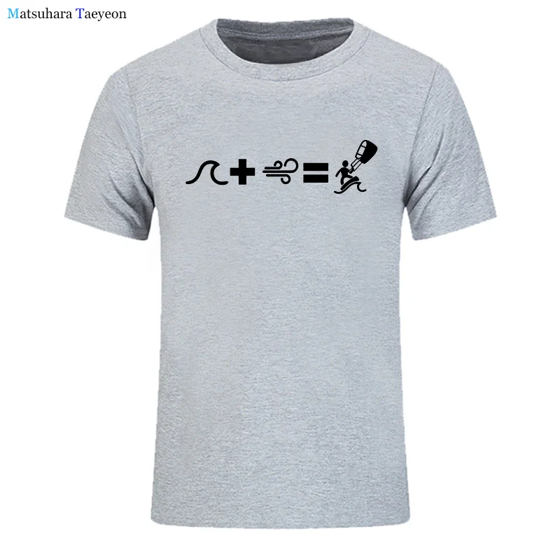 面白いカイトtシャツクリエイティブカイトtシャツトップスマンコットン半袖メンズサーフィンパラシュートギフトtシャツ