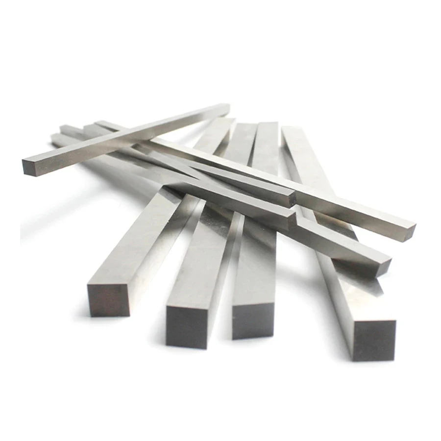 30x300 35x300 40x300 45x300 50x300Steel نحت سكين أبيض قضيب فولاذي أبيض الصلب البليت شفرة يموت الصلب سكين مسطح سكين مربع