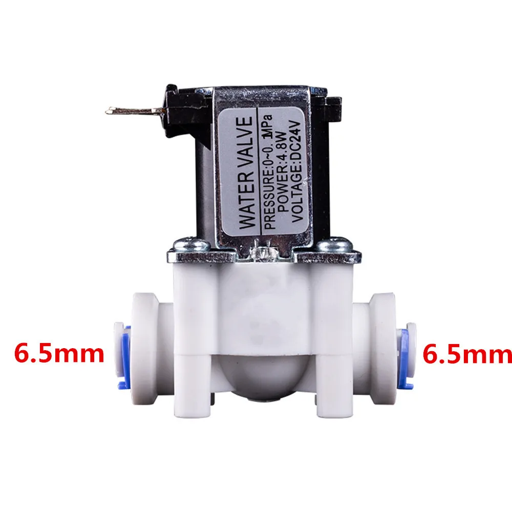 Electric Plastic Solenoid Valve 12V 24V Normally Closed 1/4\