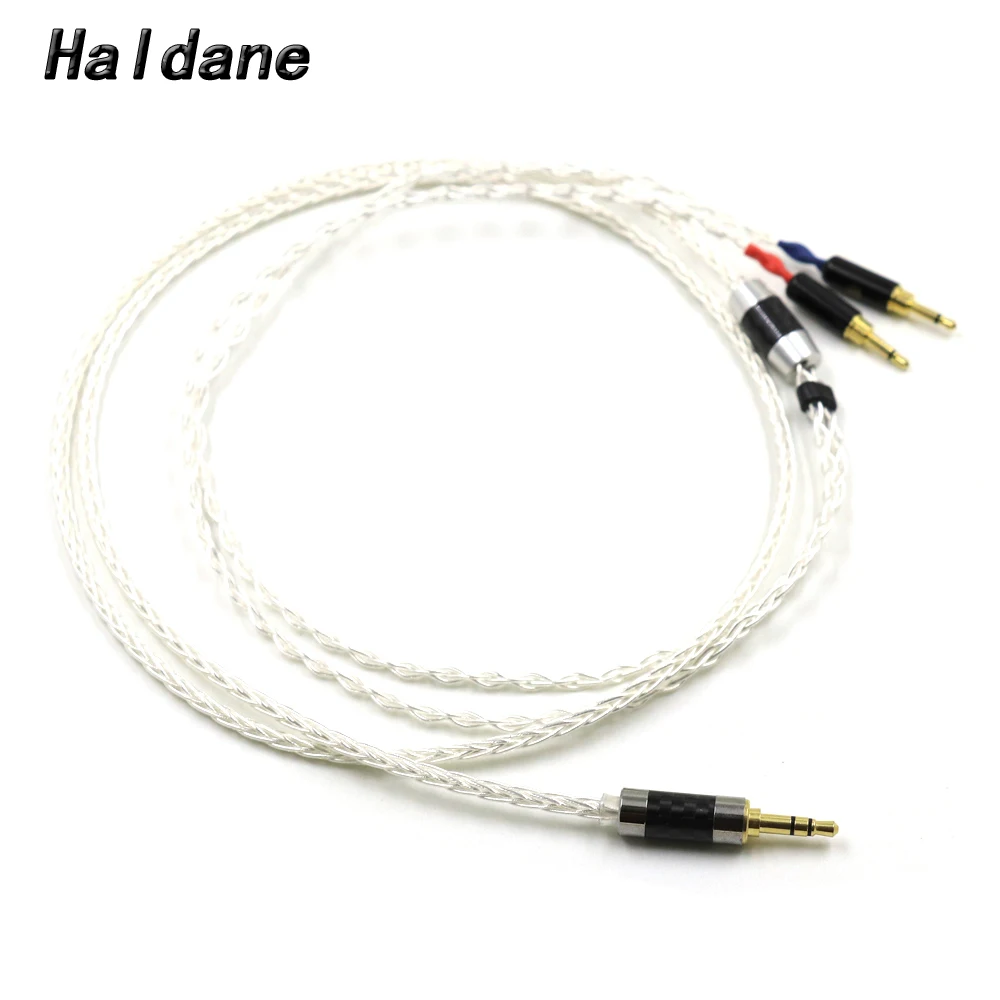 

Haldane SilverComet High-end Taiwan 7N Litz OCC Headphone Upgrade Cable for Oppo PM-1 PM-2 Planar Magnetic Sonus Faber Prym