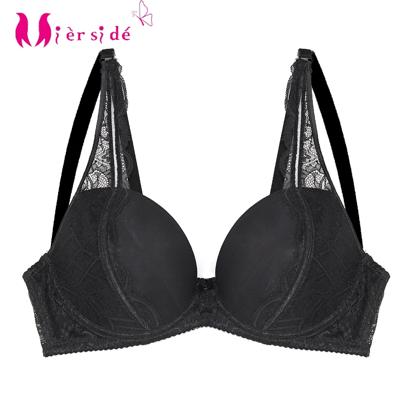 

Mierside 5513C 7colors Sexy Women's Underwear Thick Cotton Cup Push Up Bra Soft And Comfortable Lace Female Bra Lingerie