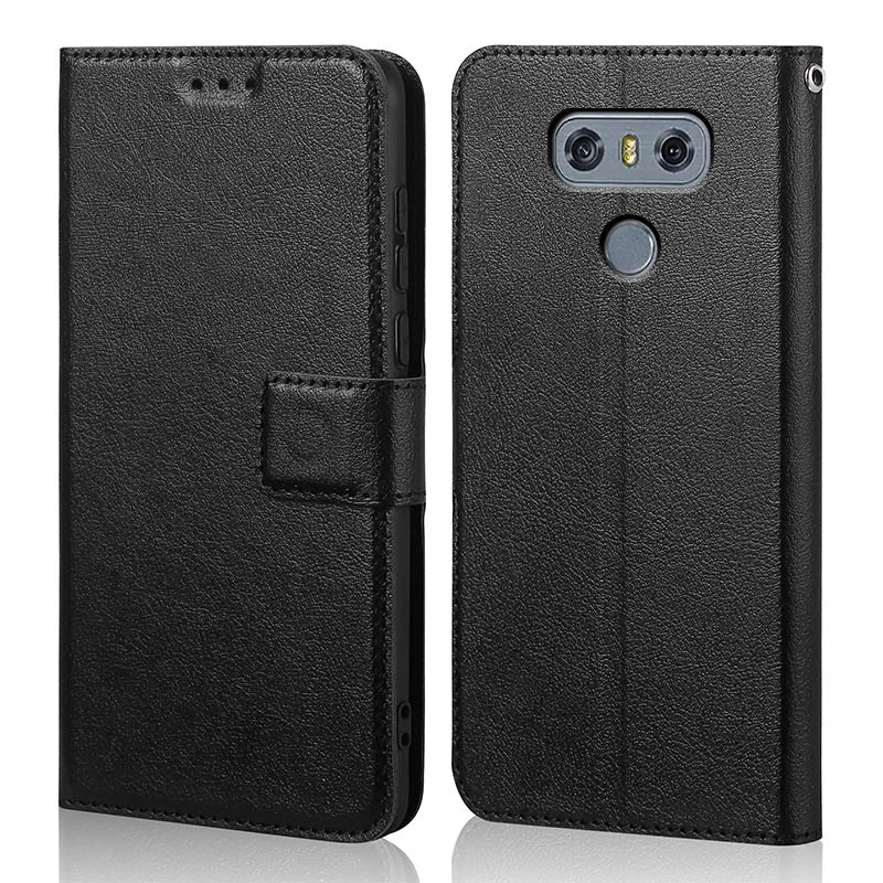 Silicone Flip Case for LG G6 G 6 H870 H873 H870DS Luxury Wallet PU Leather Magnetic Phone Bags Cases for LG G6 with Card Holder