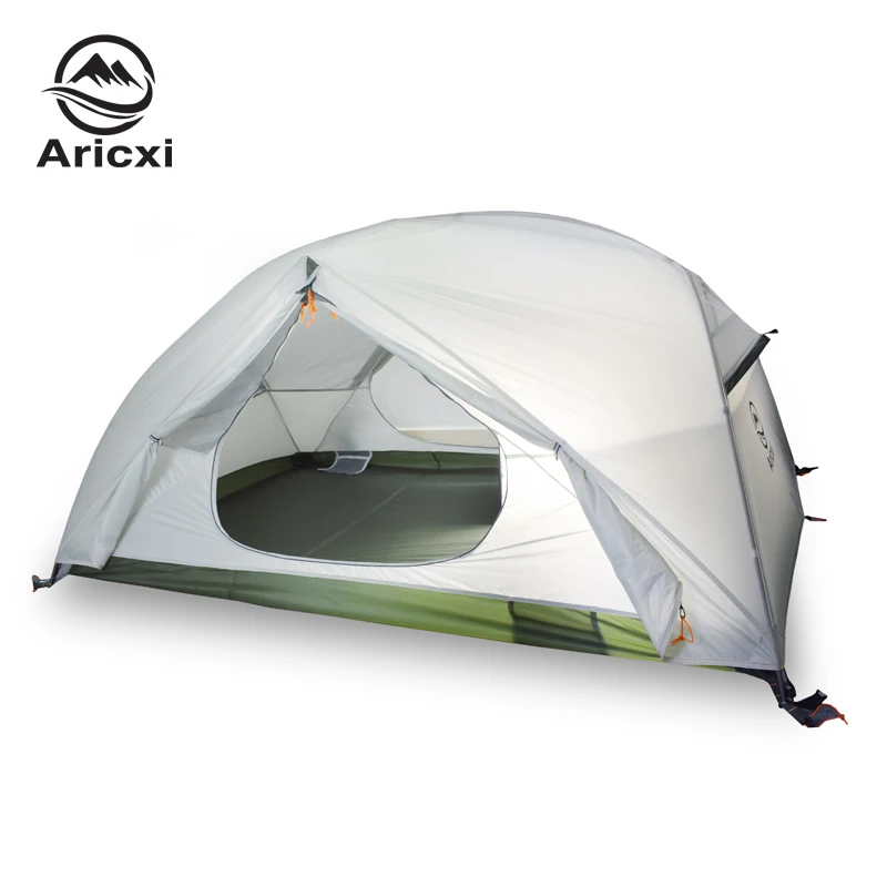 Aricxi-4シーズンのキャンプ用テント,15dナイロンファブリック,2層