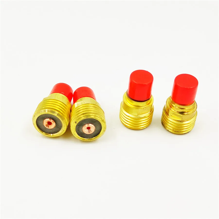 17 Teile/los Wig-schweißbrenner Gas Objektiv Zubehör Full Kit Set Für WP-9 WP-20 WP-25 Serie 0.040 "-1/8" schweißer Werkzeug – Detail 4