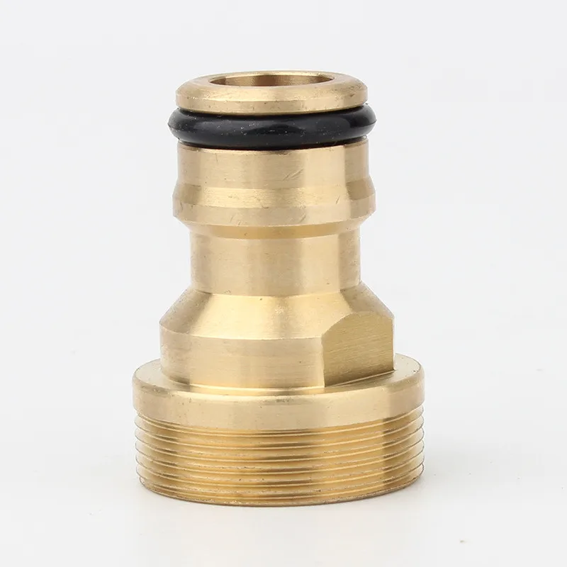 Universal 23 mm Quick Connector Pure Brass Kitchen Bathroom Faucet Tap Connector Garden Hose Water Connection Adapters