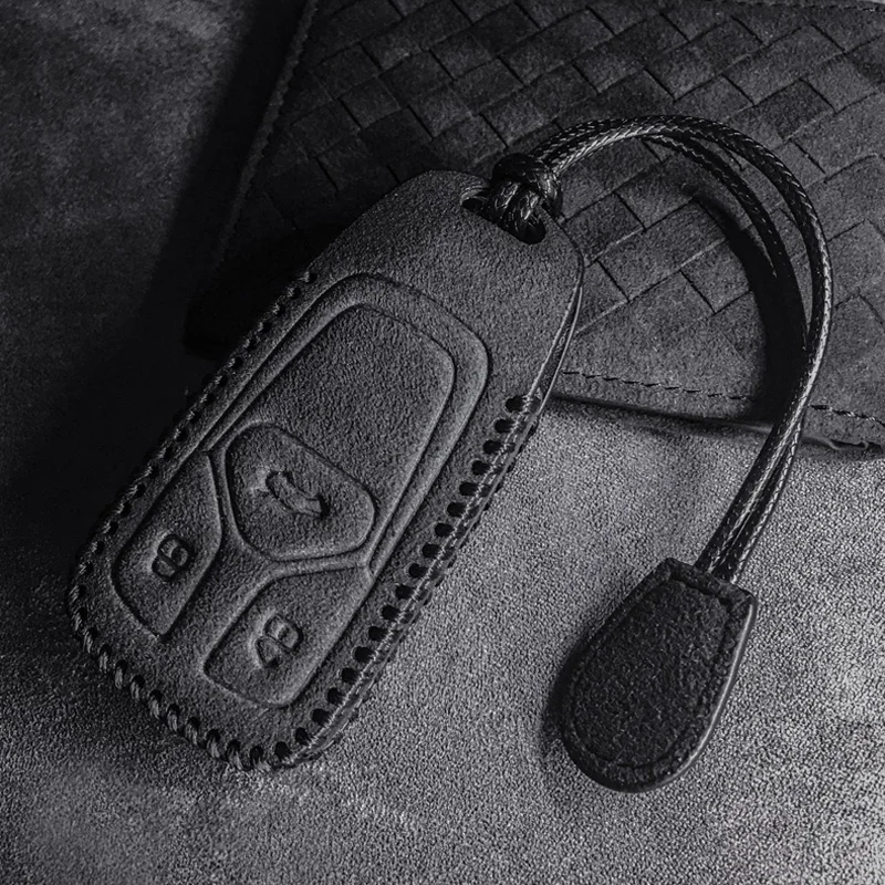 Bolsa de couro chave do carro, Acessórios de estilo do carro, Audi A1, A3, A4, A5, A6, A7, A8, B8, B9, B6, C6, Q2, Q3, Q5, q7, TT