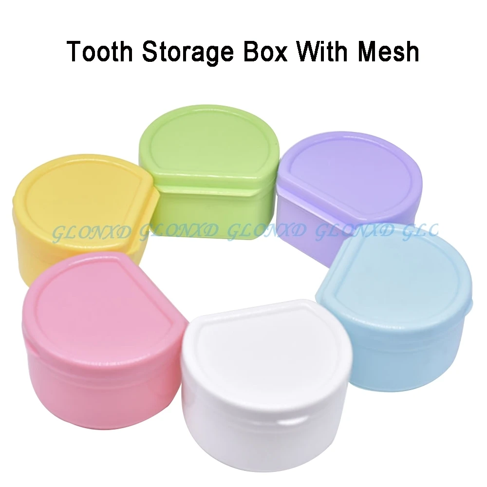 

1pcs Dental Storage Box Cleaning Teeth Box PlasticTeeth Care Case Dental Tray Box Orthodontic Retainer Dental Tool