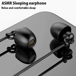 ASMR auricolare Hifi cuffie con cancellazione del rumore auricolari per dormire cuffie in Silicone morbido filo TPE auricolari senza pressione dell'orecchio per Xiaomi Huawei