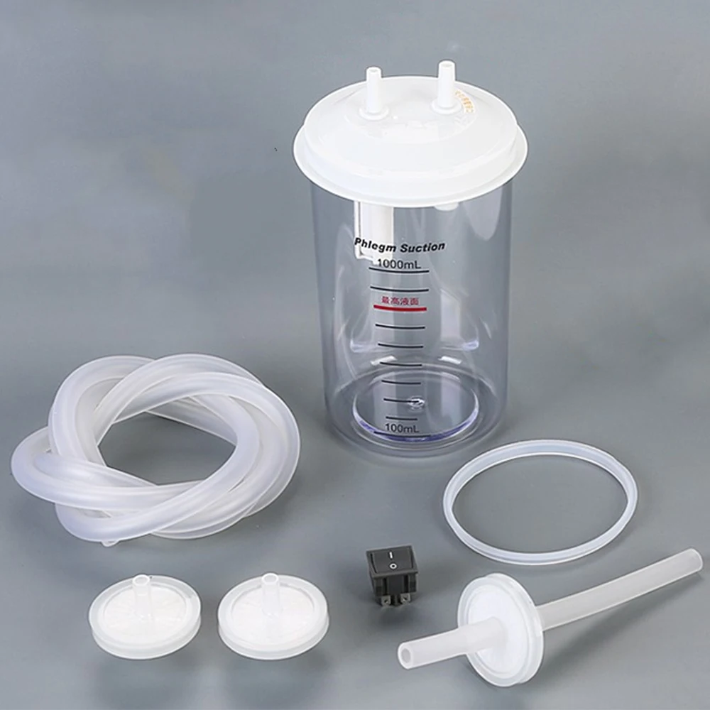 Good Quality Portable Dental Vacuum Phlegm Suction Unit 7E-A / 7E-B parts Electric Medical Emergency Sputum Aspirator Part