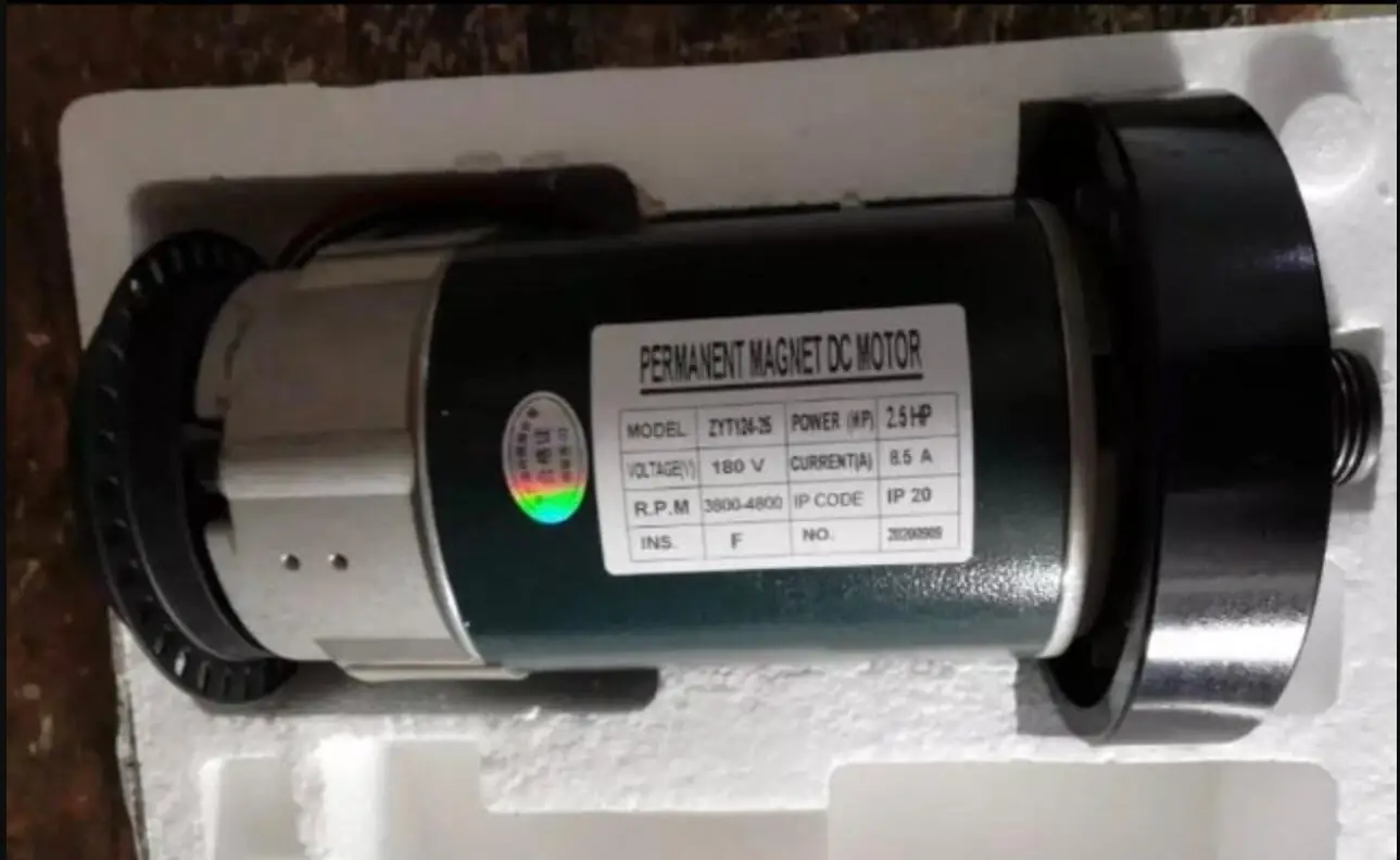 Esteira dc Motor para Esteira Zyt12425 2.5hp 8.5a 180v 36004800rpm