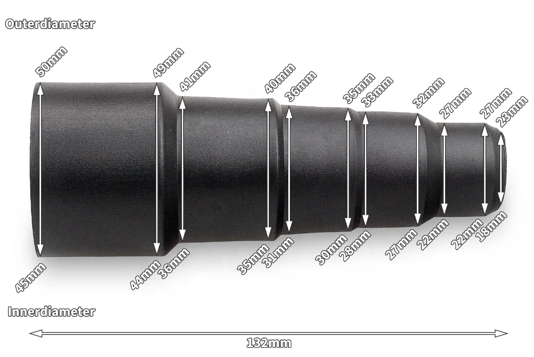 Universal Vacuum Hose Adapter Shop Vac Hose Accessories Adaptor Connector Five-layer Adapter Of 23mm 50mm etc