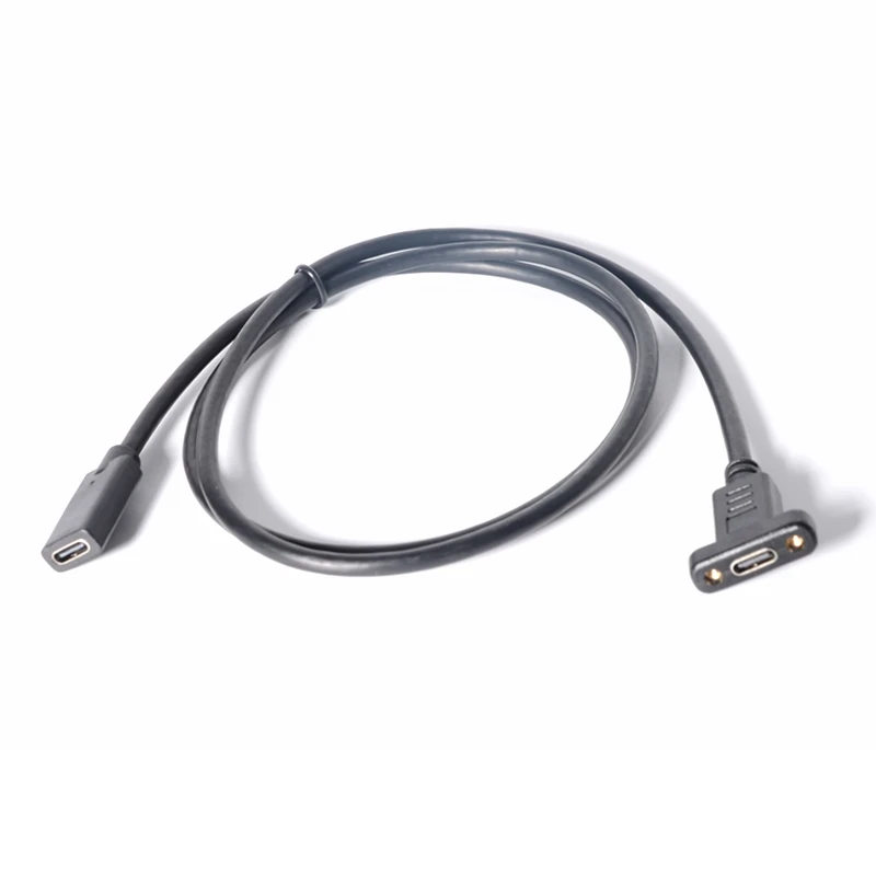 USB C Nữ Để Nữ Cáp Nối Dài USB 3.1 Loại C Mở Rộng Cáp Với Bảng Điều Khiển Gắn Lỗ Vít Cho Sạc Và Đồng Bộ