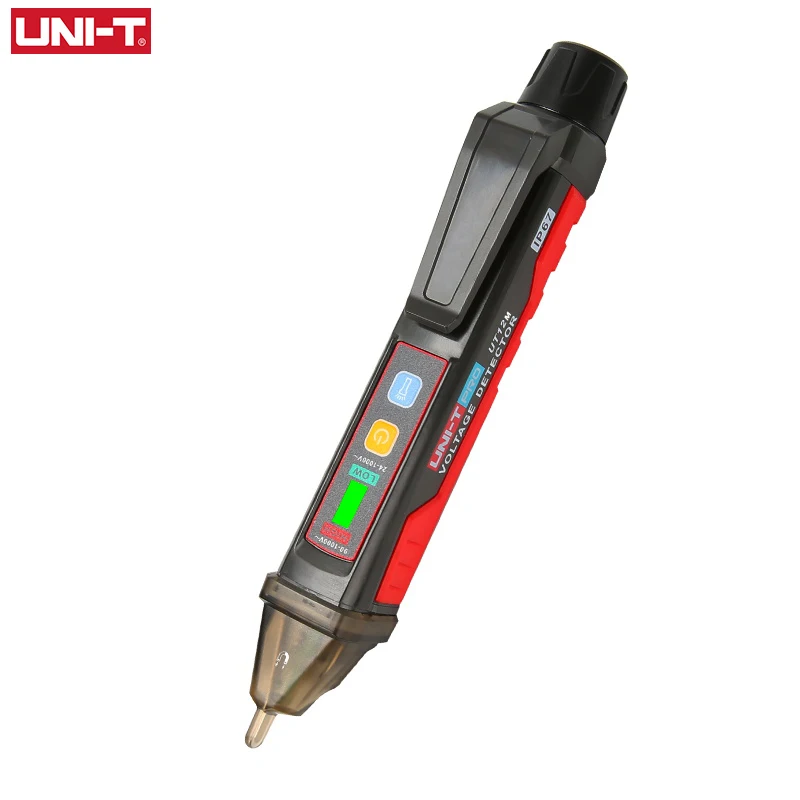 UNI-T UT12E UT12M Socket Muur AC Voltage Detector Indicator 24 V-1000 V Contactloze Volt Stroom Elektrische Sensor test Pen